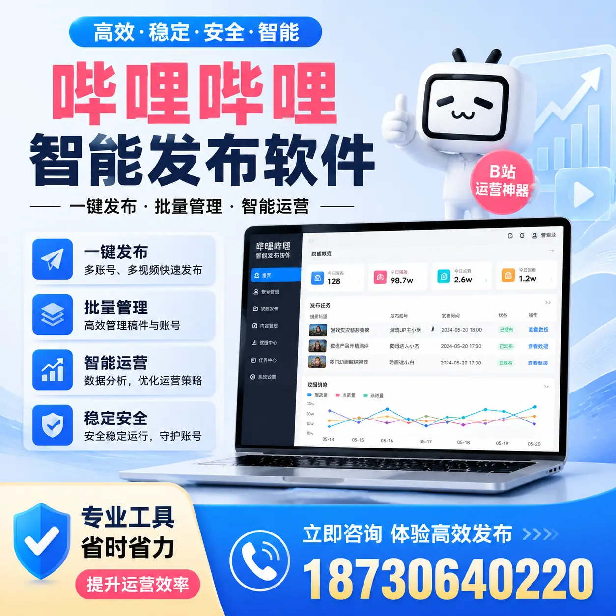 解密哔哩哔哩智能发布软件：功能与优势分析在 潍坊